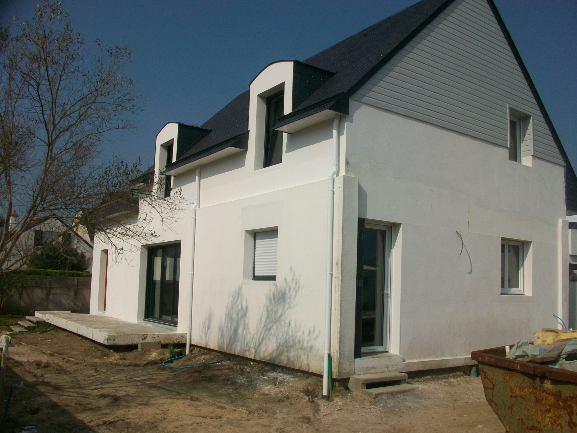 Rénovation maison de plain pied à Lorient, aspect final