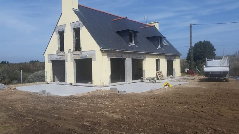 Rénovation chantier ostréicole en habitation individuelle Saint Philibert, Passivéo, création d'ouverture